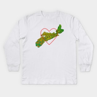 NOVA Scotia Love Kids Long Sleeve T-Shirt